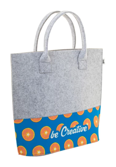 CreaFelt Shop C personalizowana torba na zakupy RPET - szary (AP716684)