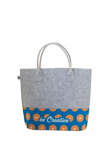 CreaFelt Shop C personalizowana torba na zakupy RPET - szary (AP716684)