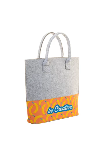 CreaFelt Shop C personalizowana torba na zakupy RPET - szary (AP716684)