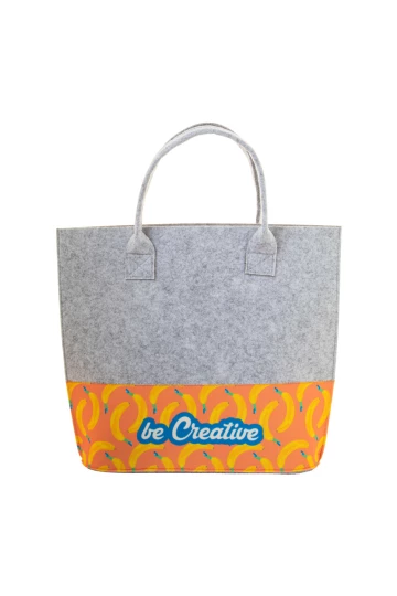 CreaFelt Shop C personalizowana torba na zakupy RPET - szary (AP716684)