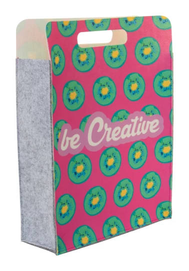 CreaFelt Shop D personalizowana torba na zakupy RPET - szary (AP716685)