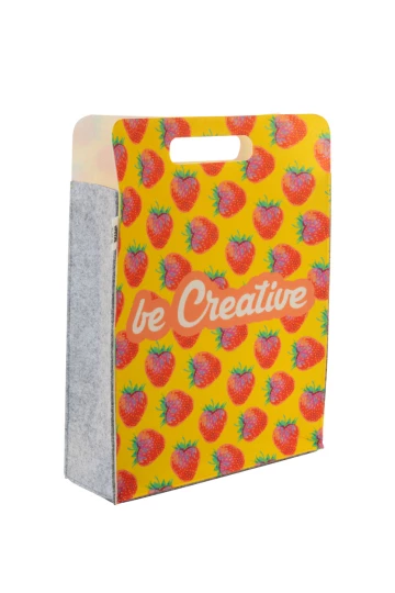 CreaFelt Shop D personalizowana torba na zakupy RPET - szary (AP716685)