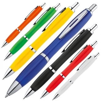 Długopis plastikowy - zielony - (GM-11679-09)