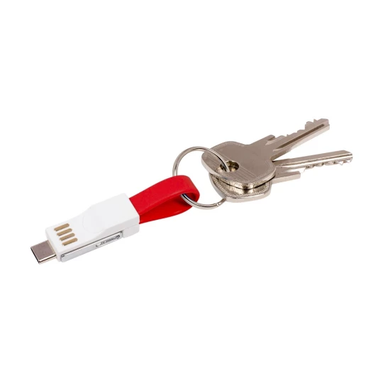 Brelok do kluczy, kabel do ładowania i synchronizacji (V9489-05)