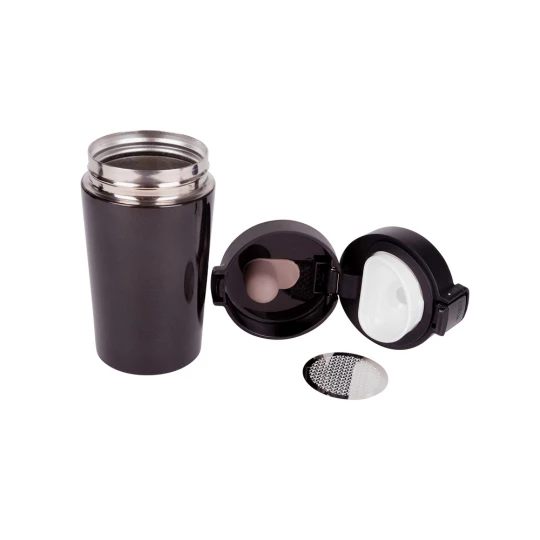 Kubek termiczny 300 ml, posiada sitko zatrzymujące fusy | Laura (V0552-03)