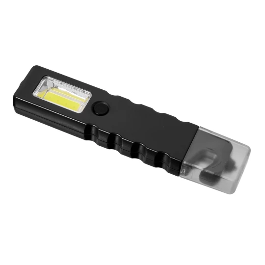 Latarka bezpieczeństwa 4 LED COB, przecinak do pasów, młotek bezpieczeństwa (V9732-03)