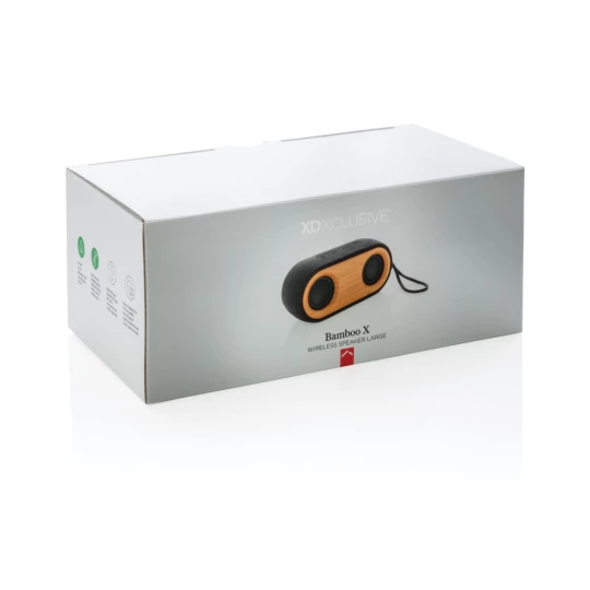 Podwójny głośnik bezprzewodowy 10W Bamboo X (P328.119)