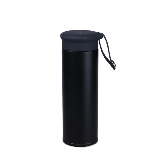 Moon 420ml czarny/stalowy (M477)