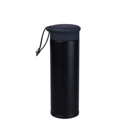Moon 420ml czarny/stalowy (M477)