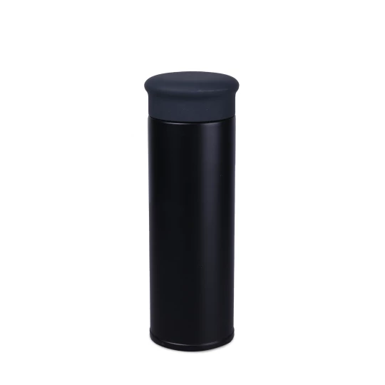 Moon 420ml czarny/stalowy (M477)