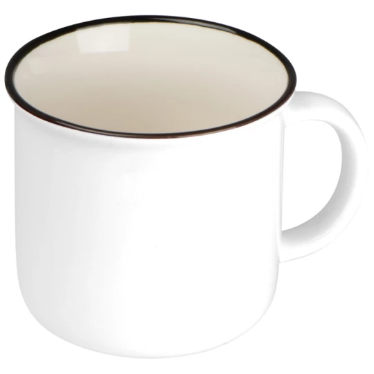 Kubek ceramiczny 350 ml - biały - (GM-80843-06)