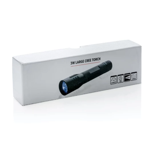 Duża latarka CREE 3W (P513.461)
