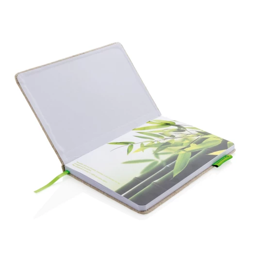 Notatnik A5 z juty (P773.943)