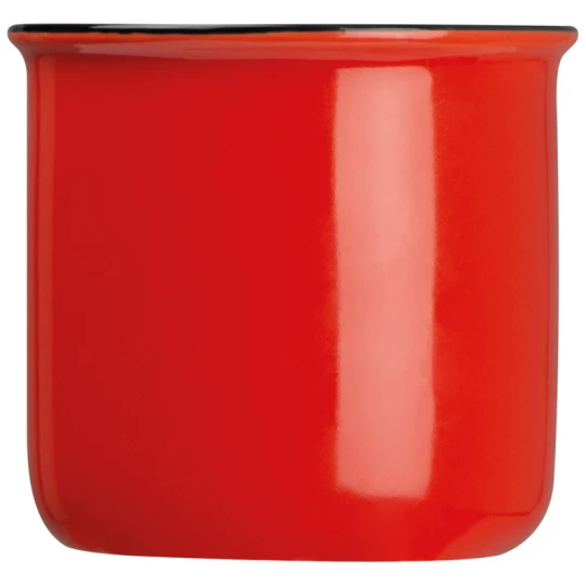 Kubek ceramiczny 350 ml - czerwony - (GM-80843-05)