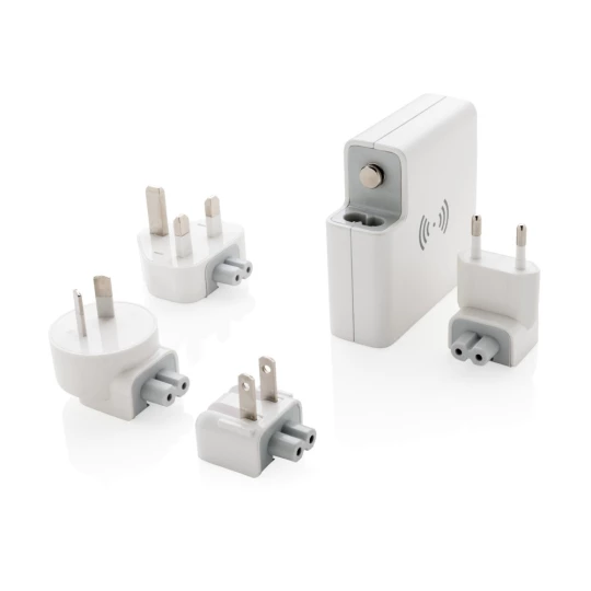 Adapter podróżny, bezprzewodowy power bank 6700 mAh (P820.551)