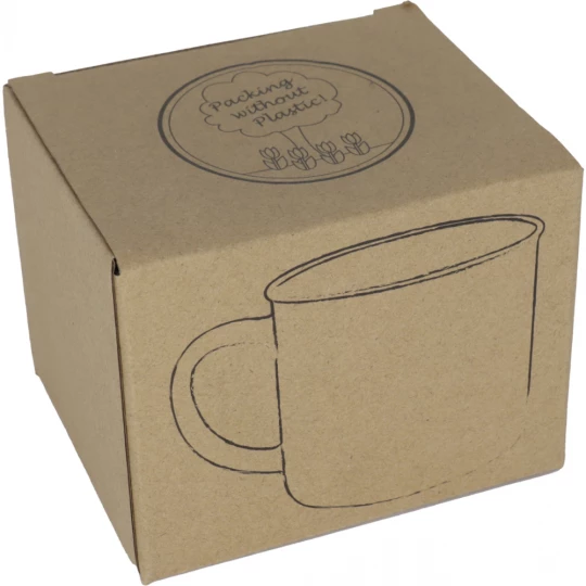 Kubek ceramiczny 350 ml - czerwony - (GM-80843-05)