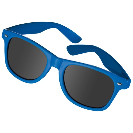 Plastikowe okulary przeciwsłoneczne 400 UV - niebieski - (GM-58758-04)