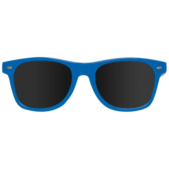 Plastikowe okulary przeciwsłoneczne 400 UV - niebieski - (GM-58758-04)
