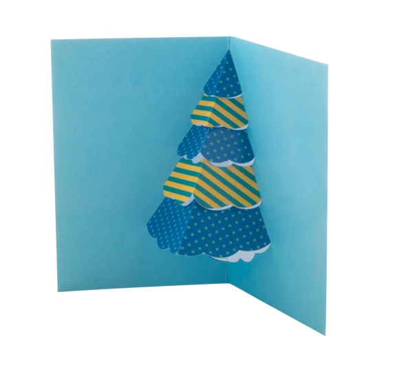 Dimensions karta świąteczna 3D - biały (AP716497-A)