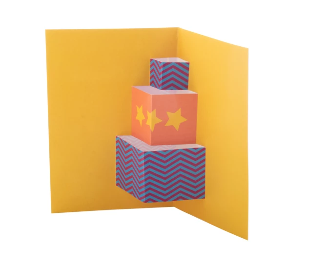 Dimensions karta świąteczna 3D - biały (AP716497-B)