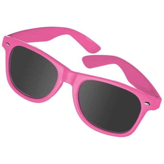 Plastikowe okulary przeciwsłoneczne 400 UV - różowy - (GM-58758-11)