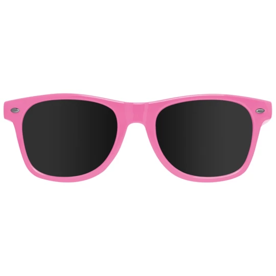 Plastikowe okulary przeciwsłoneczne 400 UV - różowy - (GM-58758-11)