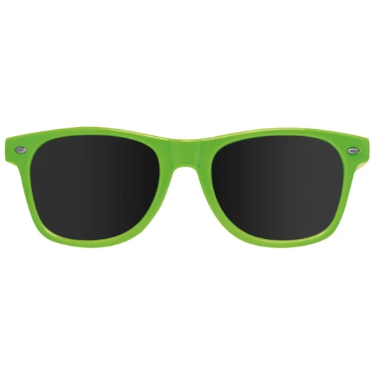 Plastikowe okulary przeciwsłoneczne 400 UV - jasnozielony - (GM-58758-29)