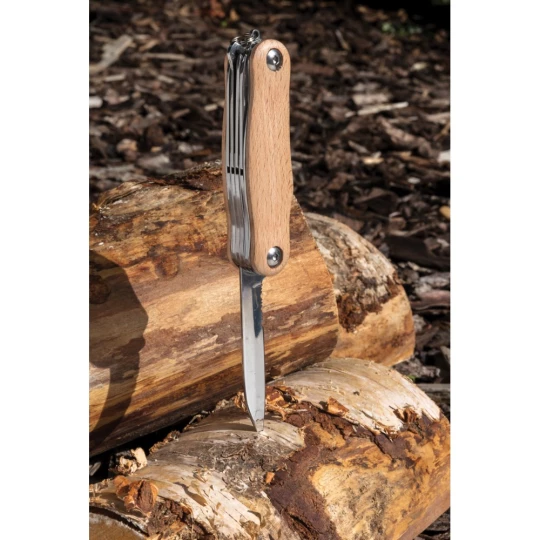 Nóż wielofunkcyjny, scyzoryk, 9 el. (P221.389)