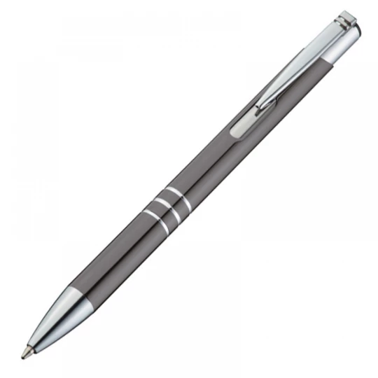 Długopis metalowy - ciemnoszary - (GM-13339-77)