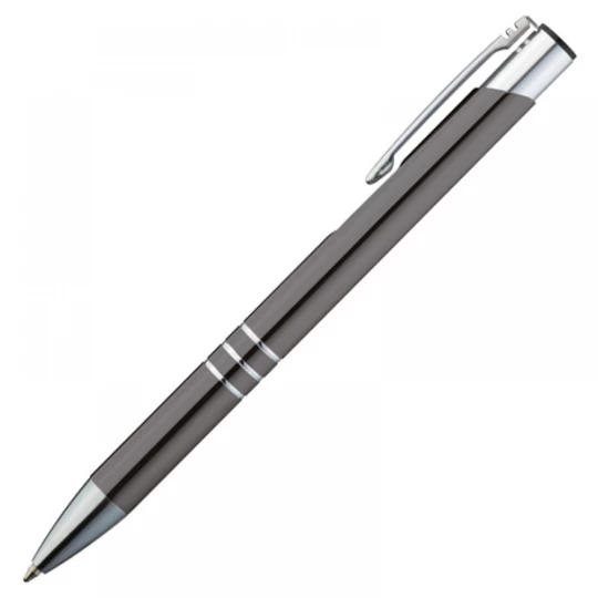 Długopis metalowy - ciemnoszary - (GM-13339-77)