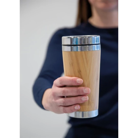 Bambusowy kubek termiczny 450 ml (P432.309)