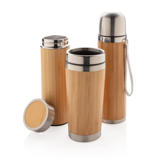 Bambusowa butelka termiczna 350 ml (P436.239)
