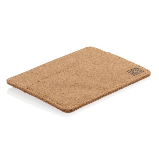 Korkowe etui na karty kredytowe, portfel, ochrona RFID (P820.879)