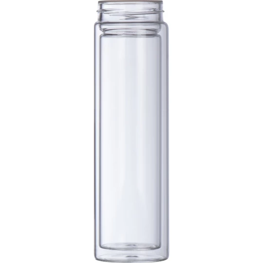 Szklana butelka próżniowa 400 ml - przeźroczysty - (GM-62879-66)