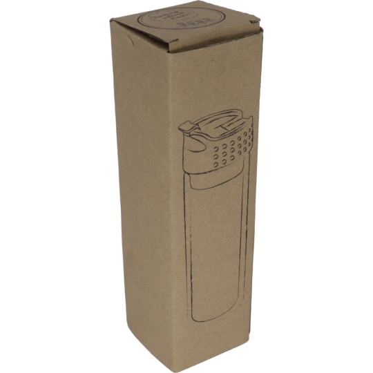 Szklana butelka próżniowa 400 ml - przeźroczysty - (GM-62879-66)