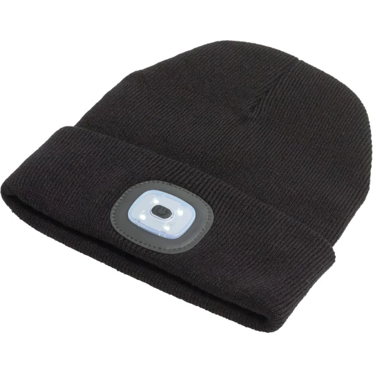 Czapka zimowa ze światłem COB (V7184-03)