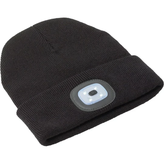 Czapka zimowa ze światłem COB (V7184-03)