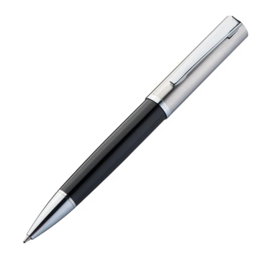 Długopis metalowy Mark Twain - czarny - (GM-13383-03)