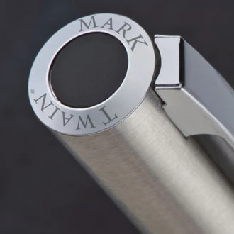 Długopis metalowy Mark Twain - czarny - (GM-13383-03)