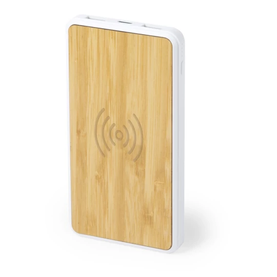 Bezprzewodowy power bank 8000 mAh, ładowarka bezprzewodowa 5W (V0314-00)