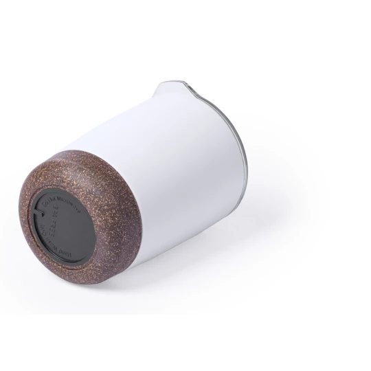Kubek termiczny 380 ml z korkowym elementem (V0759-02)