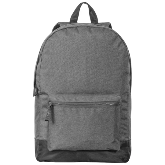 Plecak z poliestru - ciemnoszary - (GM-60389-77)