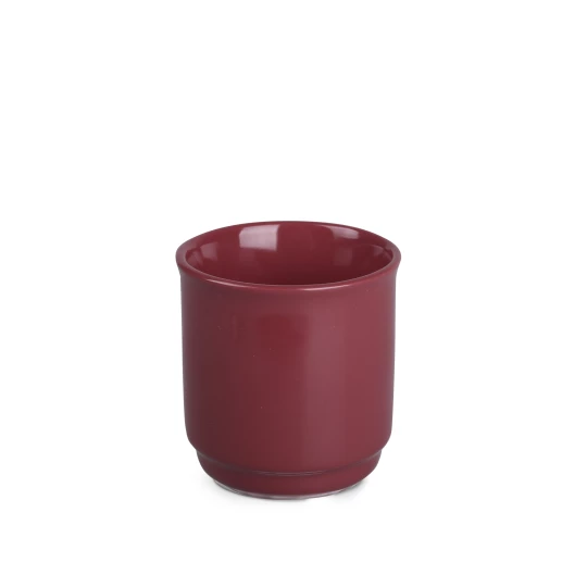 Kubek Claus 220ml bordowy/bordowy (M485)