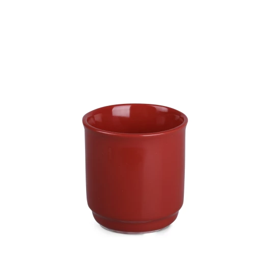 Kubek Claus 220ml czerwony/czerwony (M485)