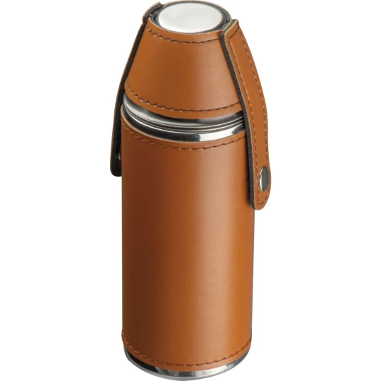 Piersiówka 230 ml - brązowy - (GM-83257-01)