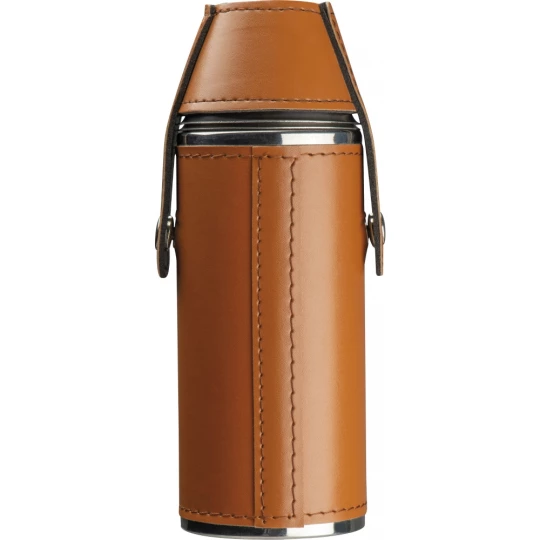 Piersiówka 230 ml - brązowy - (GM-83257-01)