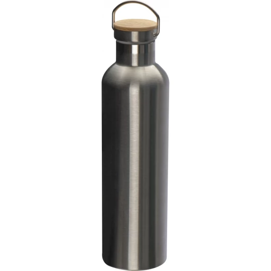 Butelka stalowa 1000 ml - szary - (GM-83580-07)