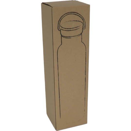 Butelka stalowa 1000 ml - szary - (GM-83580-07)