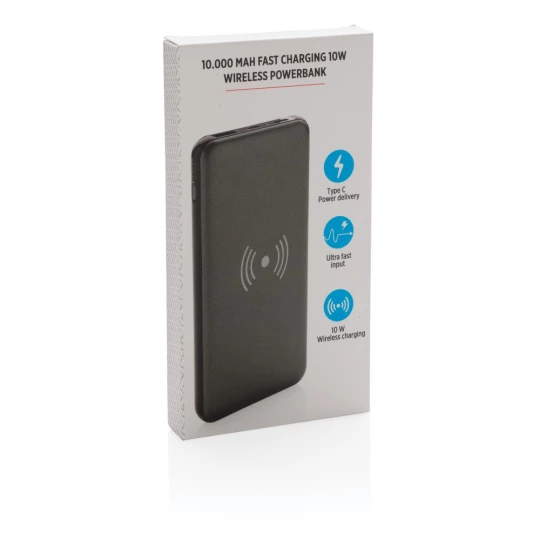 Bezprzewodowy power bank 10000 mAh z PD (P322.142)