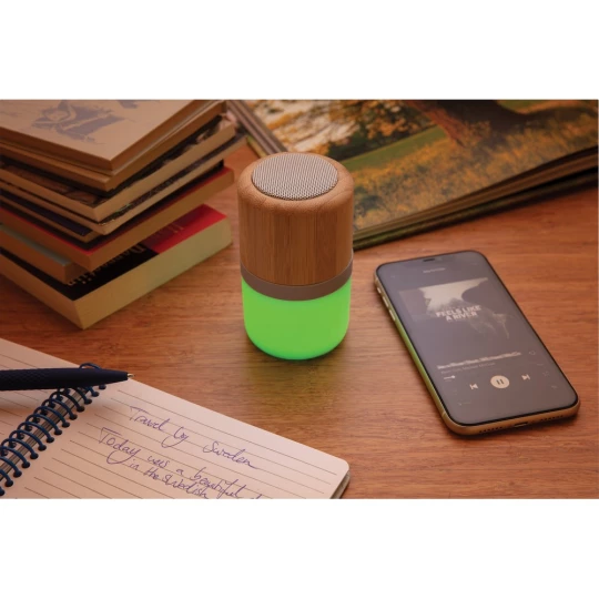 Głośnik bezprzewodowy 3W, lampka (P329.343)
